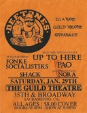 Deftones / Up To Here / Fonke Socialistiks / Pao / Shack / Nora on Jan 29, 1994 [295-small]