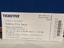 Puddles Pity Party on Jul 15, 2017 [318-small]