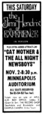 Jimi Hendrix / Cat Mother and the All Night Newsboys on Nov 2, 1968 [511-small]