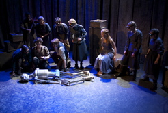 Cast of The Woodsman at 59E59 Theaters (2015), tags: Edward W. Hardy, Will Gallacher, Meghan St. Thomas, Amanda A. Lederer, Sophia Zukoski, Ben Bass, James Ortiz, Lauren Nordvig, Eliza Simpson, Alex J. Gould, New York, New York, United States, Stage Design, 59E59 Theaters - The Woodsman on Jan 13, 2015 [621-small]