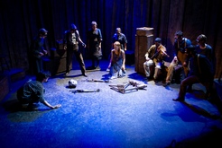 Cast of The Woodsman at 59E59 Theaters (2015), tags: Edward W. Hardy, New York, New York, United States, Stage Design, 59E59 Theaters - The Woodsman on Jan 13, 2015 [630-small]