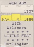 LITTLE FEAT on May 4, 1989 [521-small]