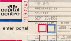 The Who  / David Johanson on Sep 23, 1982 [539-small]