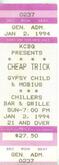Cheap Trick / Gypsy Child / Mobius on Jan 2, 1994 [620-small]