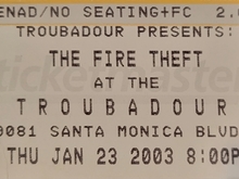 The Fire Theft / Verona on Jan 23, 2003 [633-small]