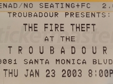 The Fire Theft / Verona / The Jealous Sound on Jan 23, 2003 [633-small]