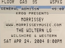 Morrissey / Elefant on Apr 24, 2004 [657-small]