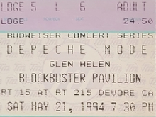 Depeche Mode / Primal Scream on May 21, 1994 [713-small]