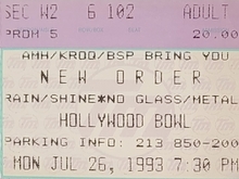 New Order / X / 808 State on Jul 26, 1993 [715-small]