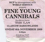 The La’s / Fine Young Cannibals on Nov 6, 1989 [928-small]