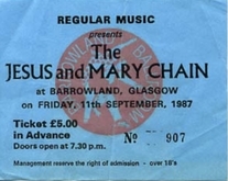 The Jesus and Mary Chain on Sep 11, 1987 [966-small]