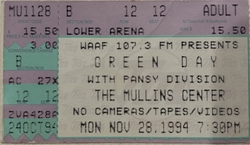 Green Day / pansy division on Nov 28, 1994 [025-small]