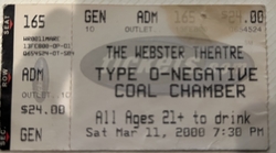 Type O Negative / Coal Chamber on Mar 11, 2000 [069-small]