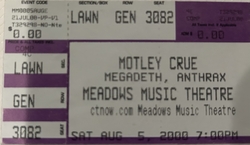 Mötley Crüe / Megadeth / Anthrax on Aug 5, 2000 [074-small]