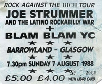 Joe Strummer / The Clash on Aug 7, 1988 [322-small]