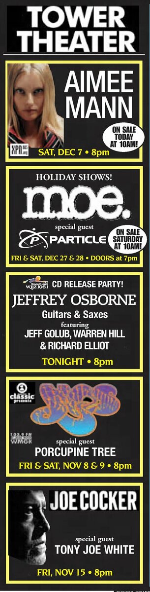 Joe Cocker Concert & Tour History | Concert Archives