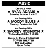 Ryan Adams / Tegan and Sara on Oct 5, 2002 [888-small]