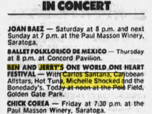 Carlos Santana / michelle shocked / Caribbean allstars / Hot Tuna / The Bonedaddys on Sep 29, 1991 [177-small]