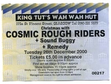 Cosmic Rough Riders on Dec 26, 2000 [304-small]