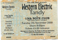 Western Electric on Nov 7, 2000 [306-small]