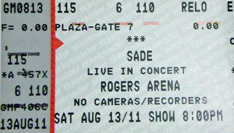 Sade Concert Photos | Concert Archives