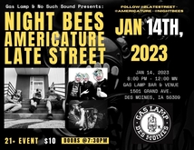 Americature / Night Bees / Late Street on Jan 14, 2023 [615-small]