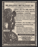 Milwaukee Metalfest XII on Jul 24, 1998 [710-small]