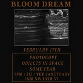 Blood Dream / Photocopy / Objects In Space / Some Fear on Feb 17, 2023 [768-small]