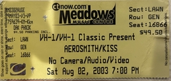 Aerosmith / KISS / Saliva on Aug 2, 2003 [123-small]