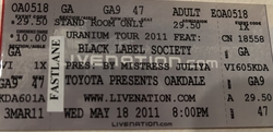 Black Label Society / Hail the Villain / All That Remains on May 18, 2011 [158-small]