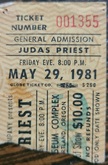 Judas Priest / savoy brown on May 29, 1981 [327-small]