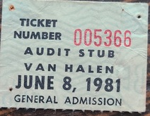 Van Halen / The Fools on Jun 8, 1981 [329-small]