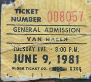 Van Halen / The Fools on Jun 9, 1981 [330-small]