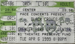 The Black Crowes on Apr 6, 1999 [380-small]