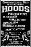 Hoods / Pressure Point / Boundaries / Massacre Time / Domination / Heartless Nightlife / Drastic Actions on Jan 22, 2011 [385-small]