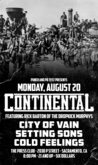 Continental / City of Vain / Setting Sons / Cold Feelings on Aug 20, 2012 [685-small]
