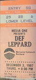 Def Leppard / Dokken on Dec 3, 1987 [827-small]