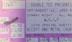 W.A.S.P. Accept, Metal Church on Aug 12, 1989 [830-small]