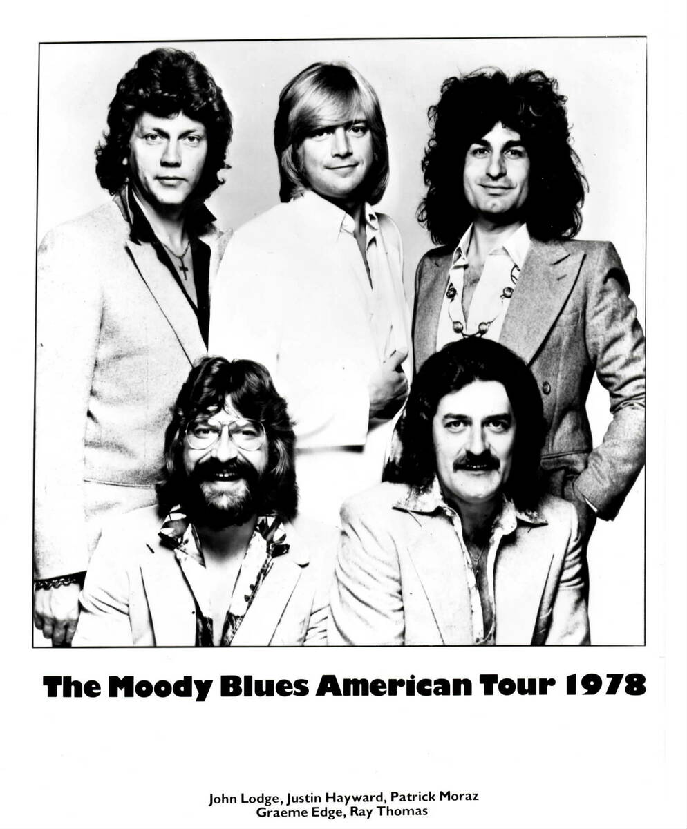 moody blues tour 1978