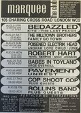 Pavement / Unrest on Aug 26, 1992 [869-small]