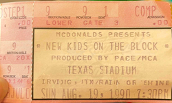 New Kids On The Block / Perfect Gentlemen / Rick Wes / Chris Pittman on Aug 19, 1990 [880-small]