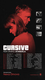 tags: Cursive, Gig Poster - Cursive / Neva Dinova on Apr 29, 2023 [130-small]