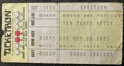 Ten Years After / J. Geils Band / Tucky Buzzard on Oct 30, 1971 [208-small]
