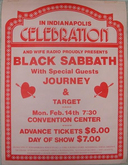Black Sabbath / Journey / Target on Feb 14, 1977 [520-small]