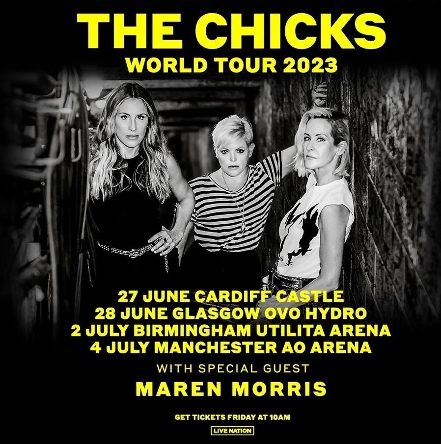 dixie chicks tour glasgow