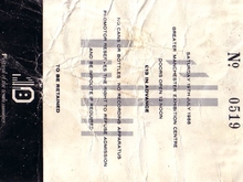 New Order / The Smiths / Orchestral Manoeuvres in the Dark / Pete Shelley / The Fall / Wayne Fontana And The Mindbenders / Frank Sidebottom / John Cooper Clarke / Sandie Shaw / Worst / John Cale / Virgin Prunes / A Certain Ratio on Jul 19, 1986 [664-small]