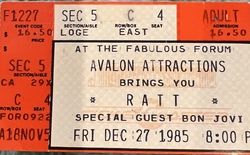 Ratt / Bon Jovi on Dec 27, 1985 [877-small]