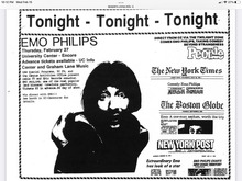 Emo Philips on Feb 27, 1986 [879-small]