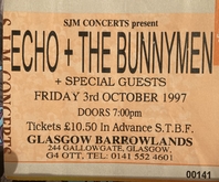 Echo & the Bunnymen / DON on Oct 3, 1997 [560-small]