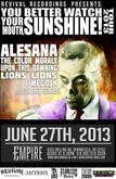 Our Last Sunrise / Lions Lions / Alesana / The Color Morale / Upon This Dawning / Megosh on Jun 27, 2013 [878-small]